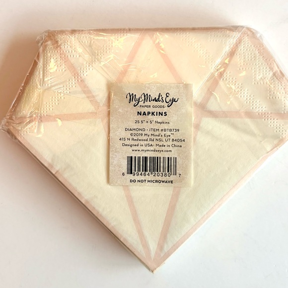 Pink and Gold “She Said Yes” Engagement Party Tableware Set - Picture 12 of 13